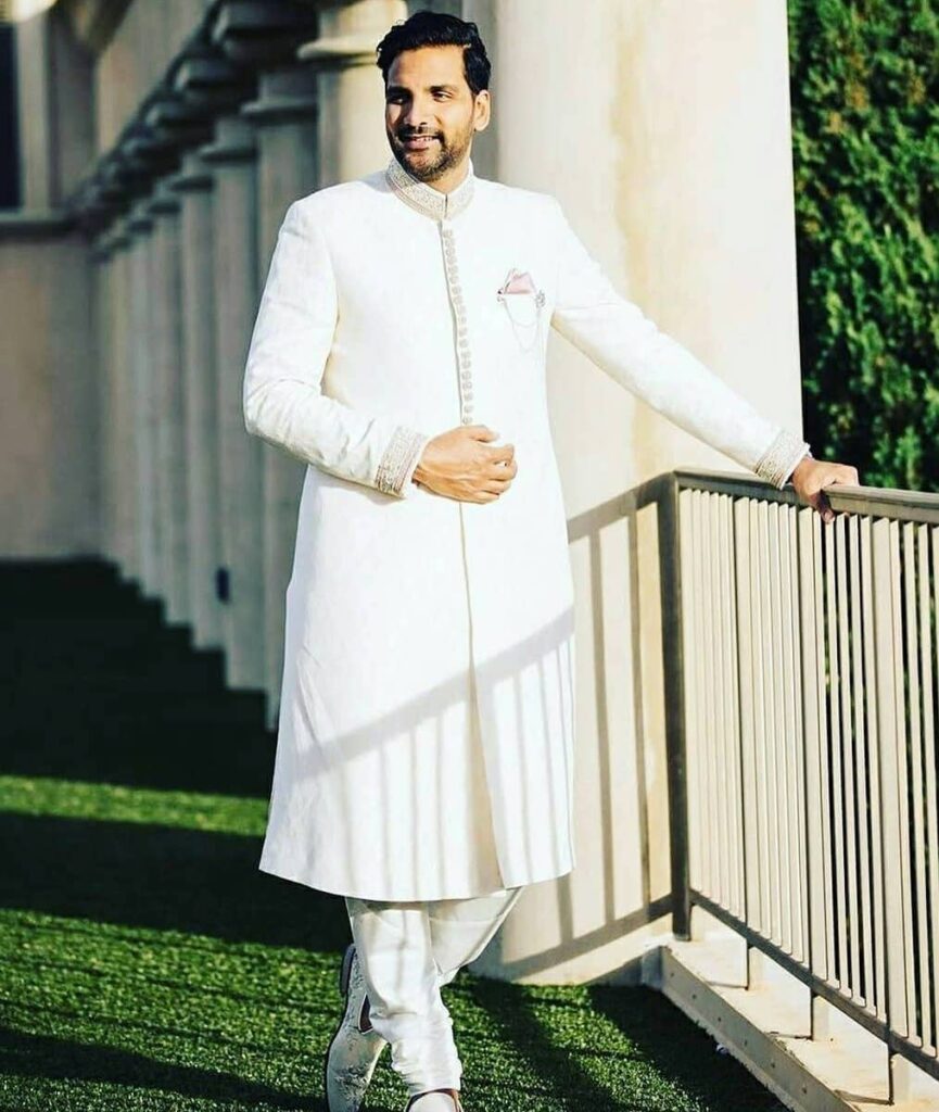 simple sherwani