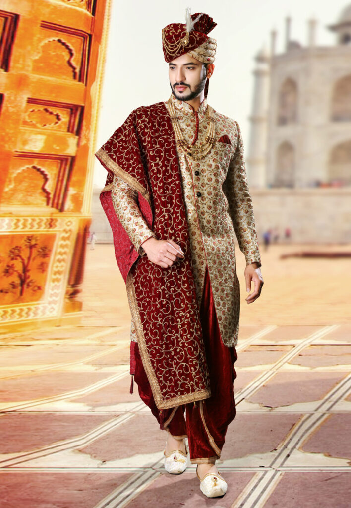 dhoti sherwani